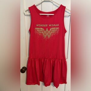 Superhero Girls Wonder Woman Red Dress size L 10/12